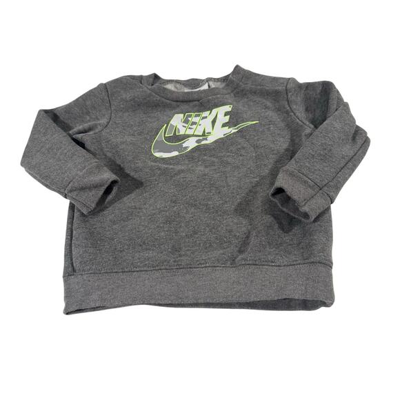 Nike Baby Boy 18M Grey Sweater - Picture 1 of 5